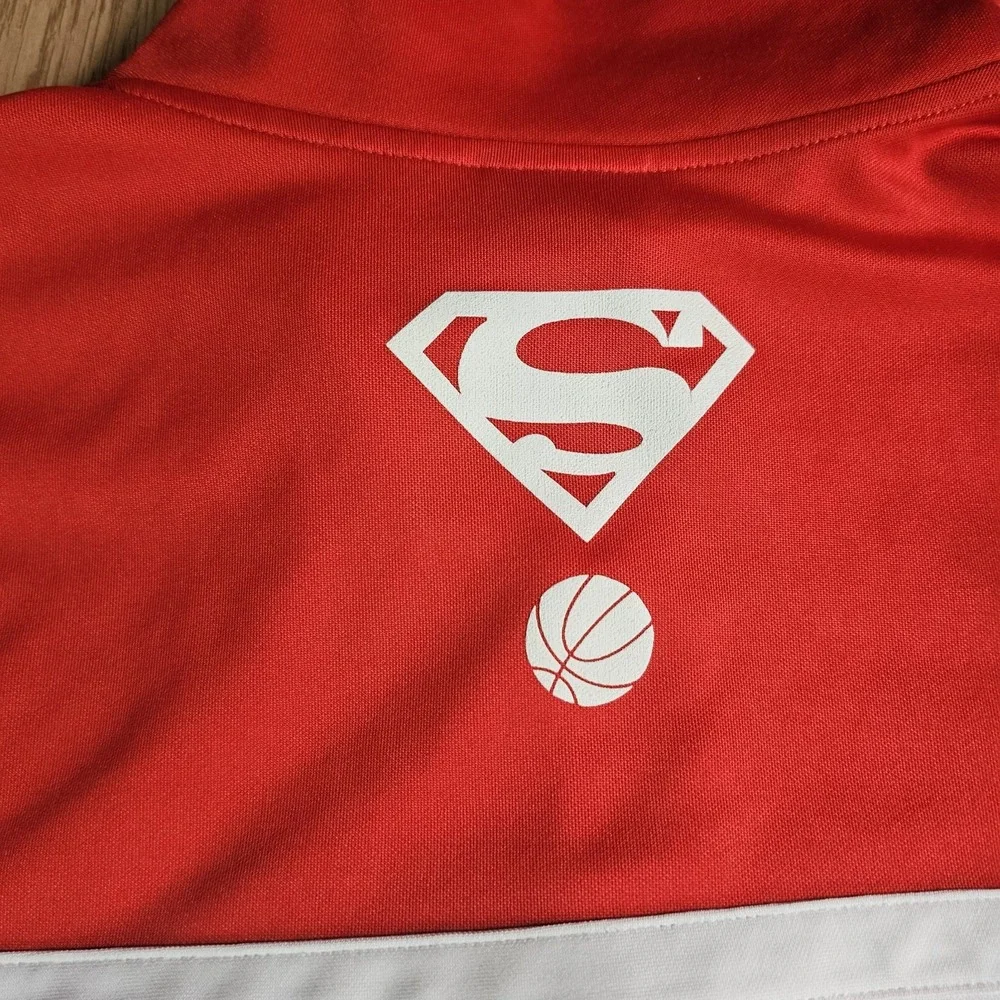 Vintage Nike Team Shirt Men XL Basketball Superman Dwight Howard Warm Up 1/4 Zip